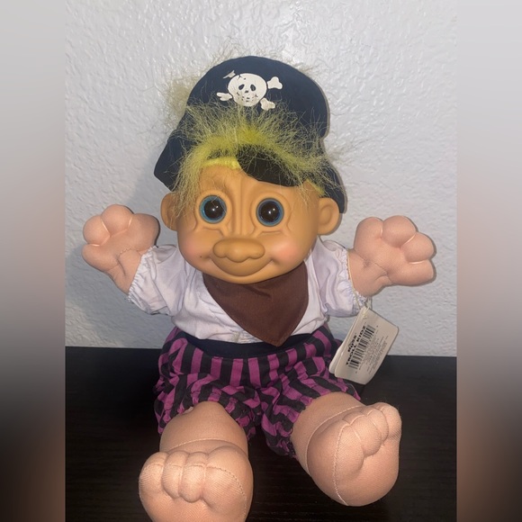 Troll Kidz SINBAD 2314 Pirate Doll vintage still with original tag Russ Brand - Picture 6 of 9